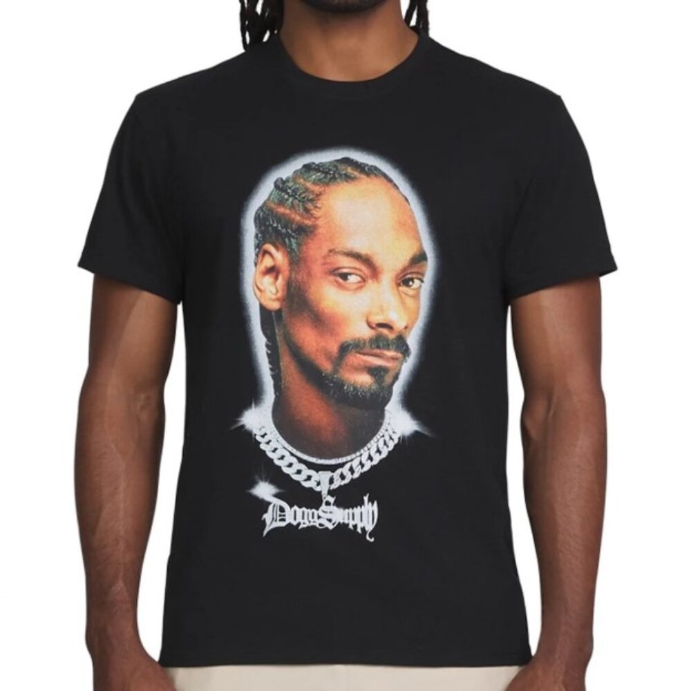 NEW Dogg Supply Snoop Dogg Men's Graphic Crew Neck Medium T-Shirt